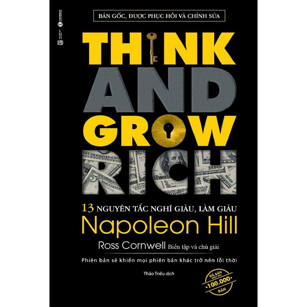 Sách - Combo Tư Duy Mới Người Nam Châm + 13 Nguyên Tắc Nghĩ Giàu Làm Giàu - Think And Grow Rich (TH)
