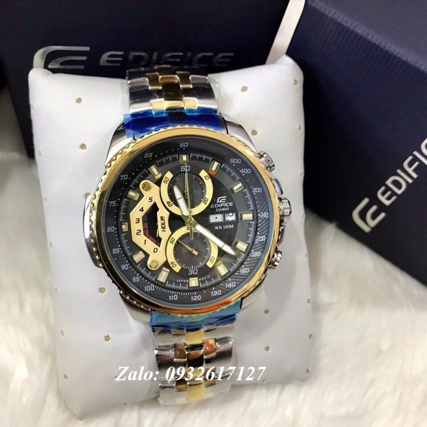Đồng Hồ Nam Casio EF 558SG - 1AV - Quartz - Dây Kim Loại
