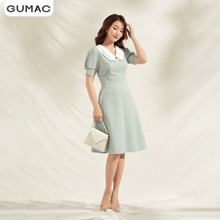 Đầm cổ peter 2 lớp DA1162 GUMAC