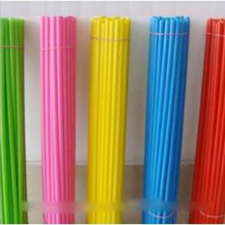 combo 100 que nhựa làm cán cờ