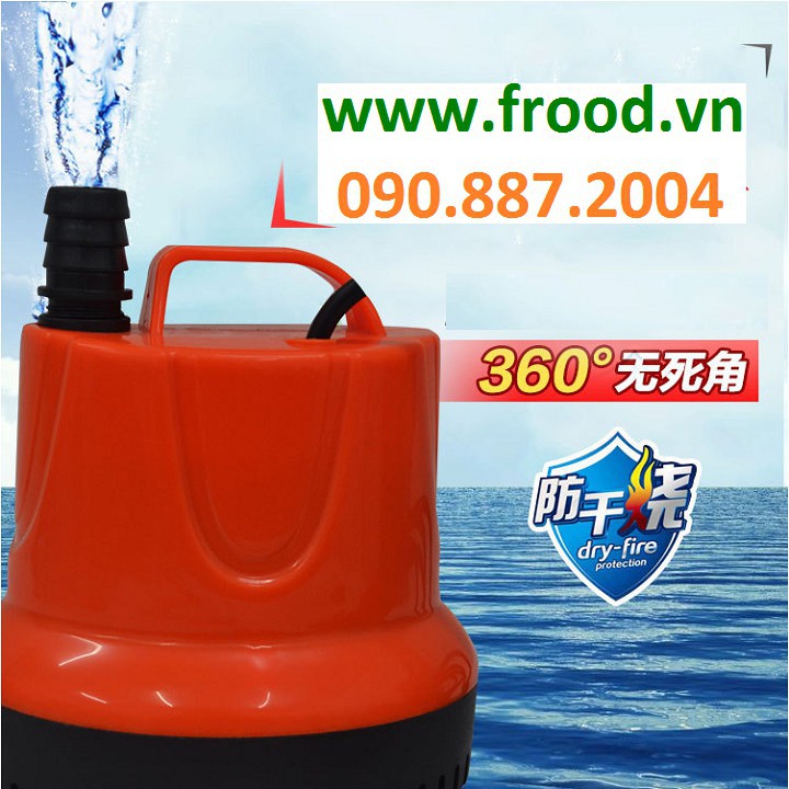 Bơm chìm hút đáy 220v - 85w - 3.8m3h