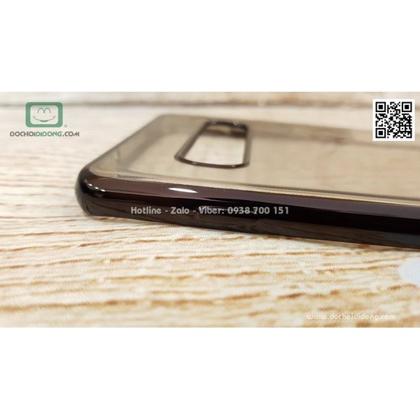 Ốp Lưng Samsung S10 Plus Baseus Shining Dẻo Trong Viền Màu