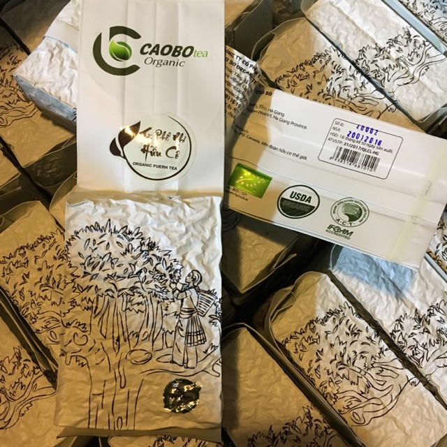 TRÀ PHỔ NHĨ SHAN TUYẾT HỮU CƠ CAO BỒ TEA (100g) | BigBuy360 - bigbuy360.vn