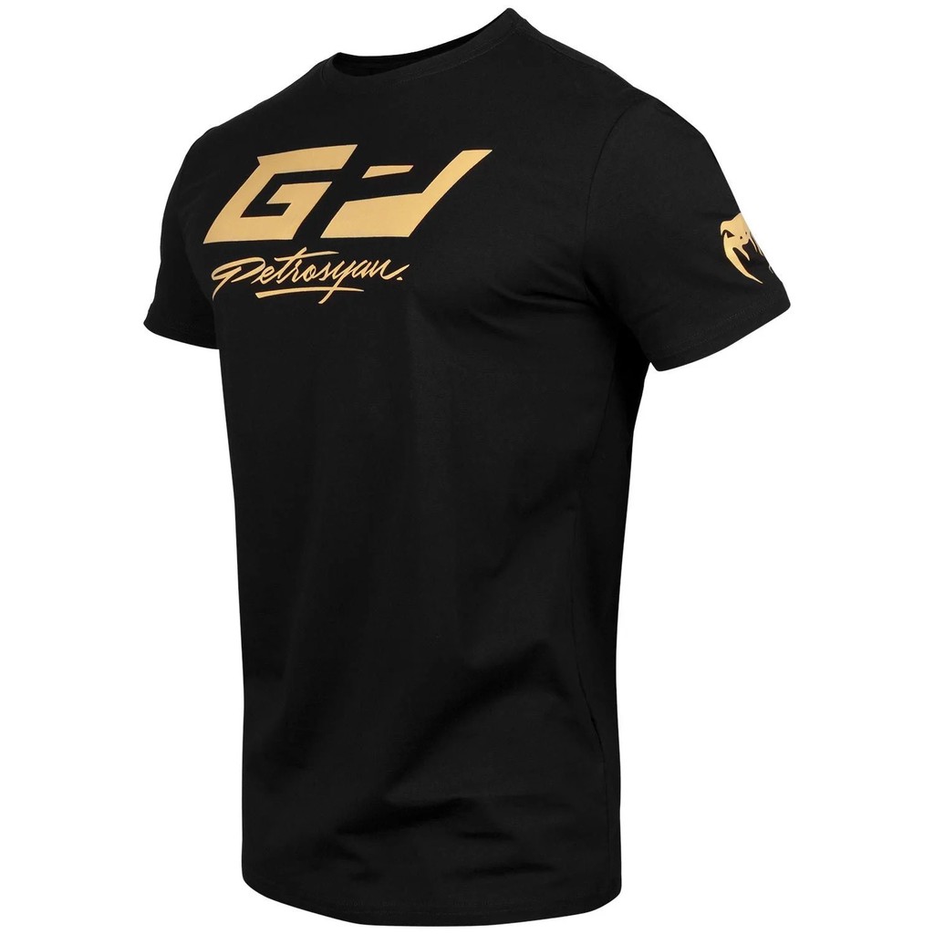 Áo Venum Petrosyan T-Shirt - Black/Gold
