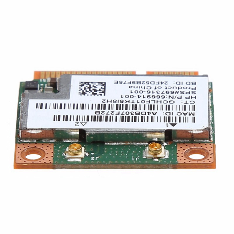 Card Wifi 2.4 + 5g 300m 802.11a / B / G / N Wifi Bluetooth 4.0 Cho Hp Bcm943228Hmb Sps 718451-001