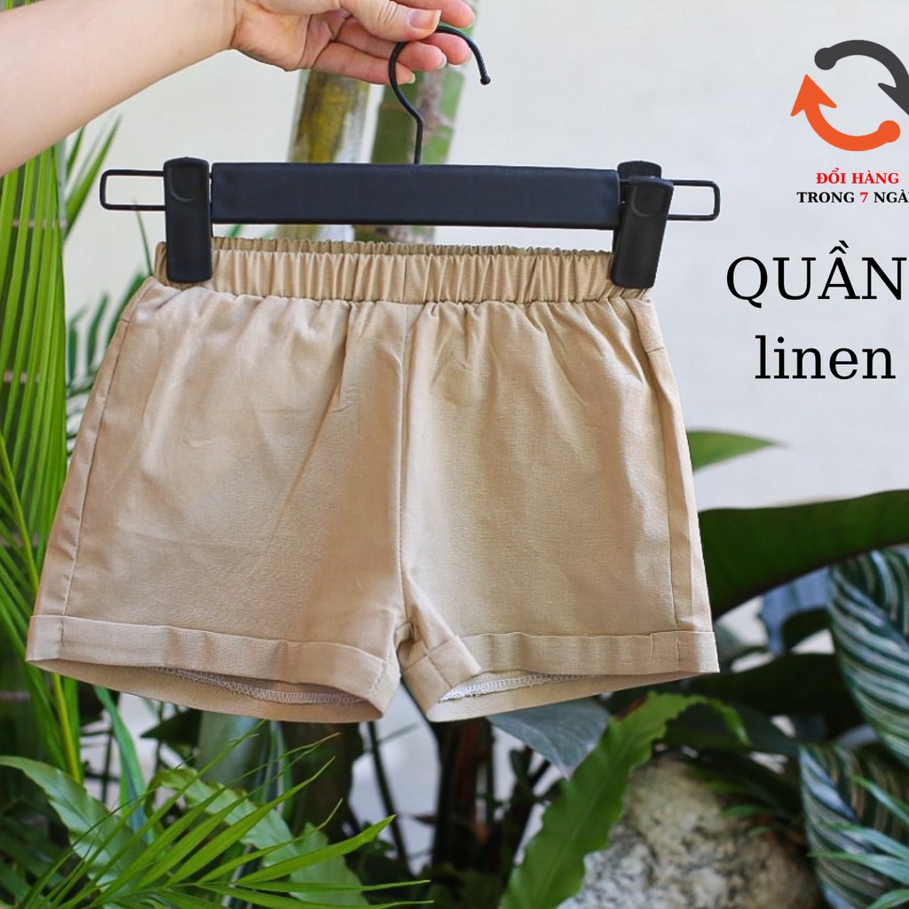 bộ quần áo bé trai SÀNH ĐIỀU 12-25KG, chất đũi linen mát, mamikid