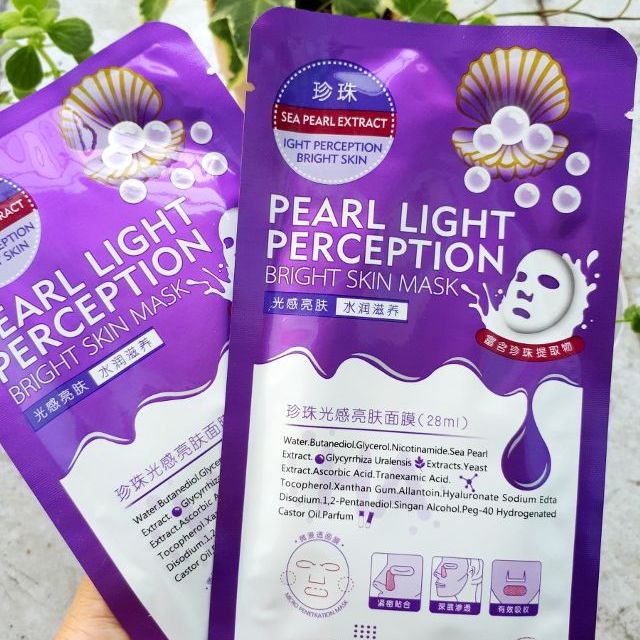 Mặt nạ Maycreate Pearl Light Perception Bright Skin