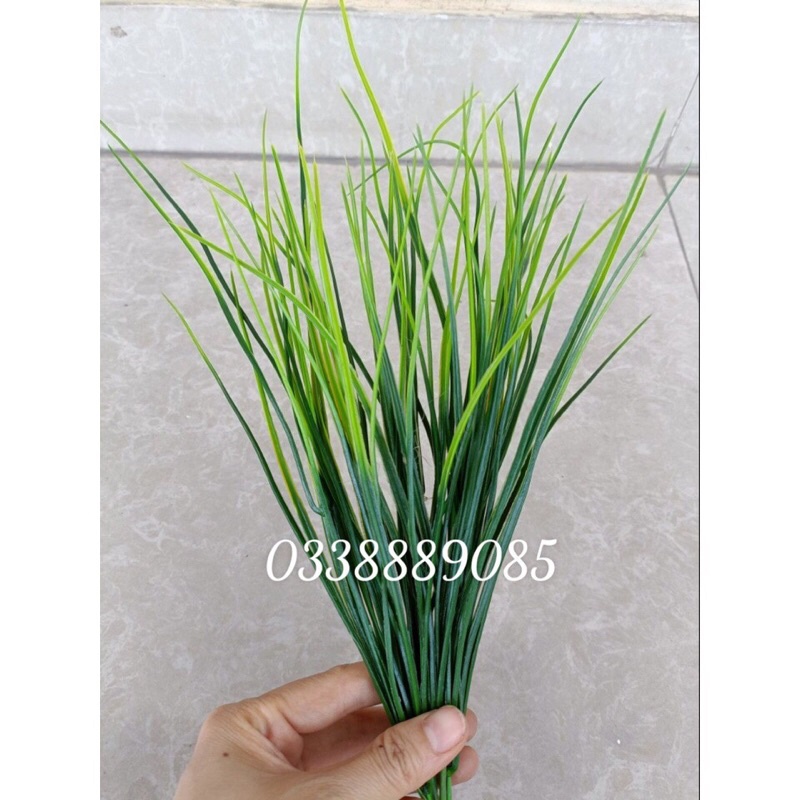 Cỏ mưa (lúa xanh) giả trang trí sân vườn, derco nhà hàng khách sạn siêu xinh, hàng sẵn kho