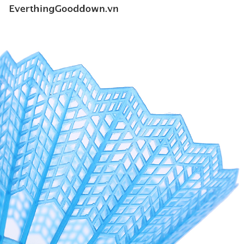 Everthinggooddown Set 12 Quả Cầu Lông Bằng Nhựa Nhiều Màu