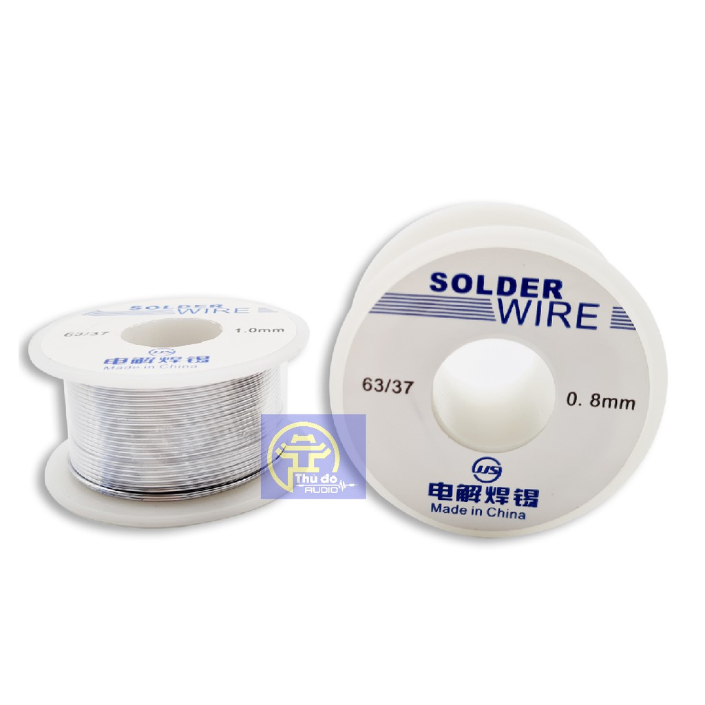 Thiếc Hàn Solder Wire loại tốt đường kính 0.8mm, 1mm