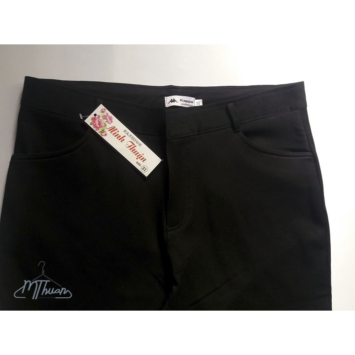 Quần Tây Kaki 4 Chiều Nữ Màu Đen | BigBuy360 - bigbuy360.vn