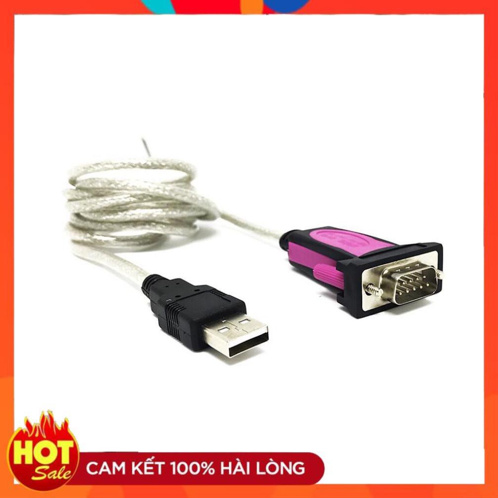 [Chính Hãng] Cáp USB To Com RS232 Z-TEK ZE400 Và Cổng Chuyển 9 Chân Âm Ra 25 Chân Dương LPT