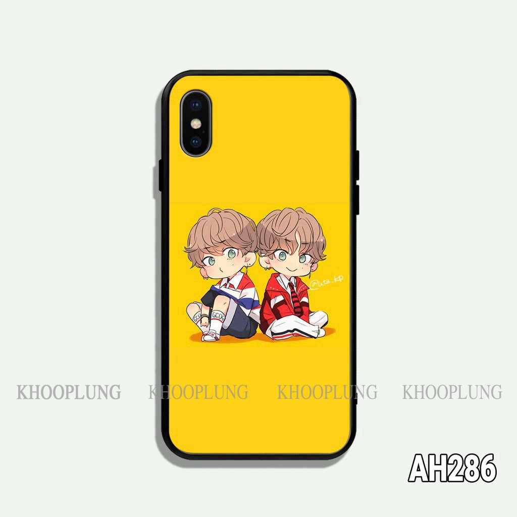 [SALE] Ốp lưng iPhone XS Max in hình iDol BTS Taehyung Jimin Jungkook