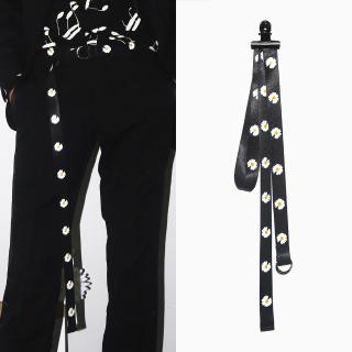Peaceminusone Daisy Belt Dây lưng GD Same Paragraph Pmo Notch Daisy Canvas Belts Thắt lưng
