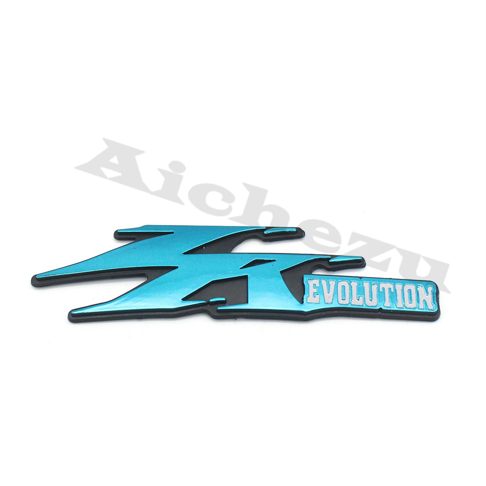 Miếng Dán 3D Màu Xanh Dương / Chrome Cho Xe Yamaha JOG ZR Evolution