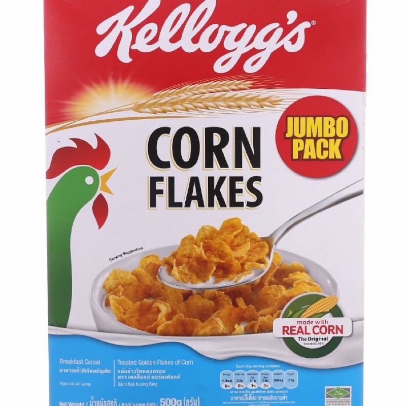 Ngũ cốc ăn sáng Corn Flakes 500g date xa
