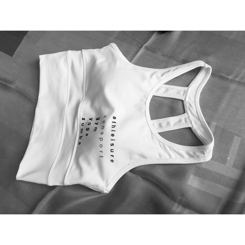 [Hàng chính hãng] Áo tập croptop chính hãng Kensport (Hàng VNXK)