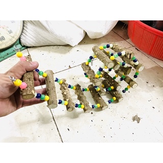 Thang leo gỗ gạo cho vẹt