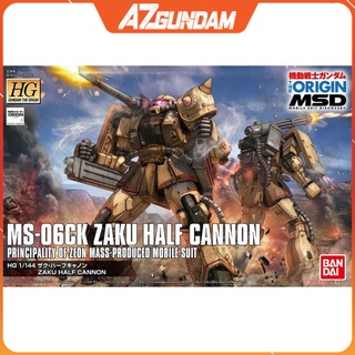 Mô Hình Gundam HG GTO Zaku Half Cannon MS 06CK Tỉ Lệ 1/144