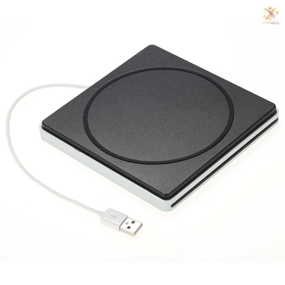 Đầu đĩa CD-DVD ROM siêu mỏng có USB 2.0 &amp; burn