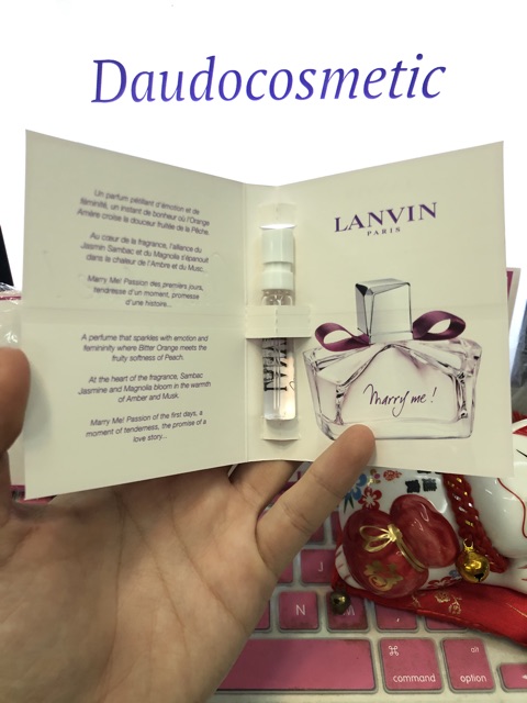 [ vial ] Nước hoa Lanvin Marry Me EDP 2ml