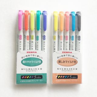 Set bút đánh dấu Zebra Mildliner