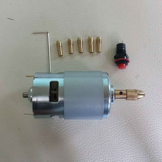 Motor 775 + bộ đầu kẹp mini