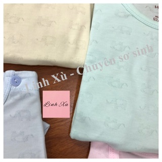 Bộ cotton thông hơi (6-9m)