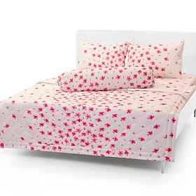 Bộ ga gối ôm trần bông rèm 1,6mx2m