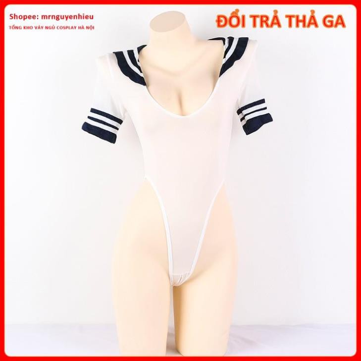 Bộ ngủ body sexy cosplay thủy thủ voan xuyên thấu ,  đầm ngủ indoor studio - TTbds - mrnguyenhieu - Hà Nội