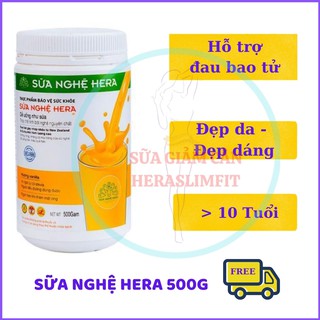 Sữa Nghệ HERA SN03 Đẹp Dáng -  Đẹp Da - Hỗ Trợ Đau Dạ Dày - Tốt Cho Mẹ Sau Sinh (HỘP 500GRAM)