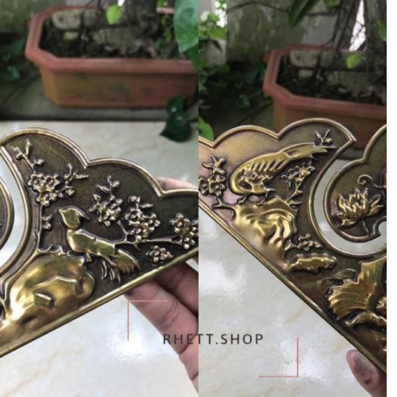 Nẹp Góc Hoạ Tiết Cá Chép Đồng Tăng Tính Thẩm Mỹ