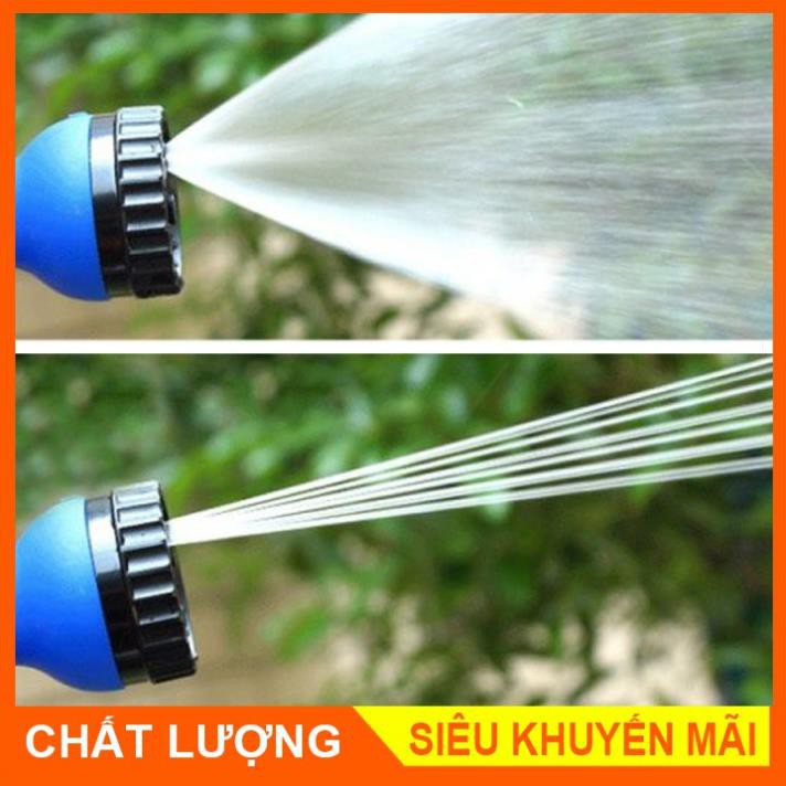 Bộ vòi rửa xe, tưới cây giãn nở, Ống nước co giãn đa năng 15m - 30m