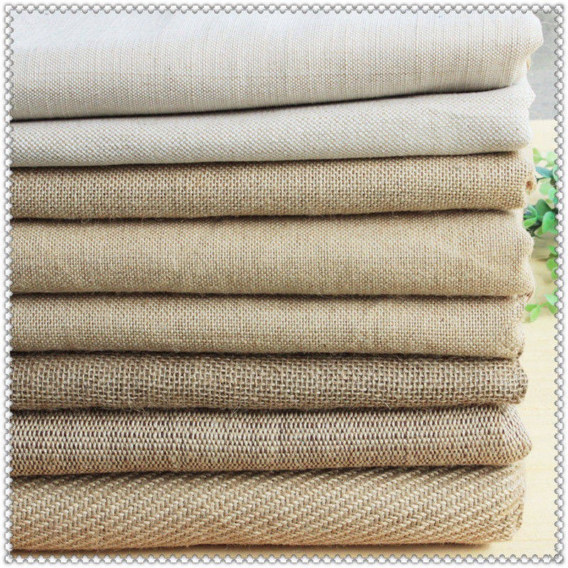 Barbip jute cloth burglasia kempton ring rising sack jute background wall decoration cloth manual DIY