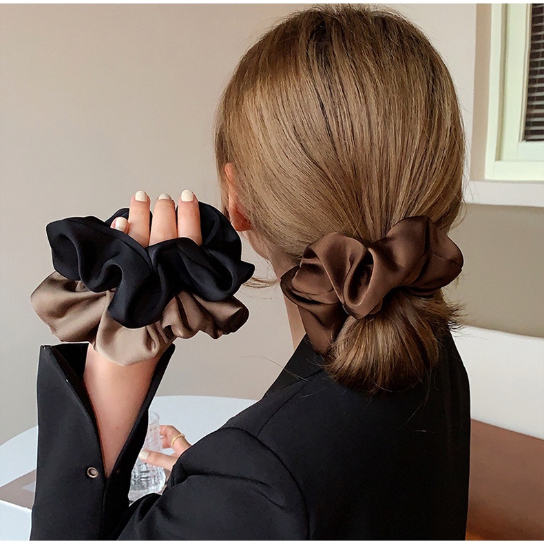 Dây Buộc Tóc Đơn Giản Phong Cách retro Cho Nữ