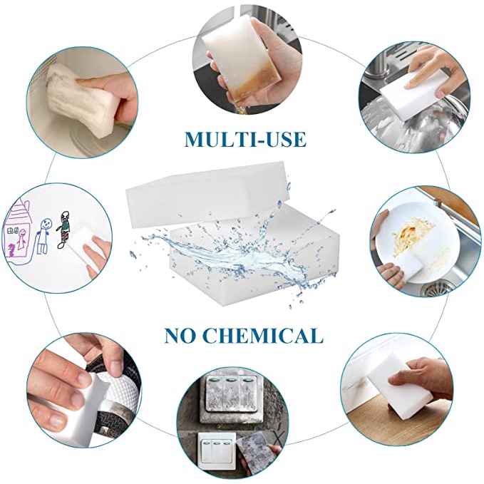 Set 3 Miếng Bọt Biển Rửa Chén Tiện Lợi