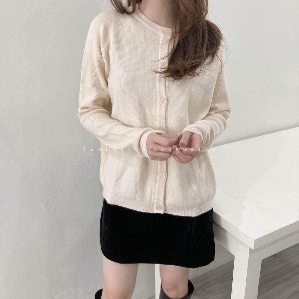 Áo Cardigan dáng dài Hàn Quốc