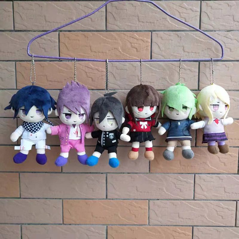 Móc Khóa Anime Danganronpa V3 Dangan Ronpa Oma Kokichi Plushie Dễ Thương