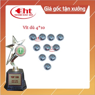 Vít dù bắt nhựa + gỗ 4*10