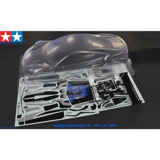 [TAMIYA] 51563 Body xe ô tô điều khiển từ xa 1/10 SCALE R/C RAYBRIG NSX CONCEPT-GT BODY PARTS SET