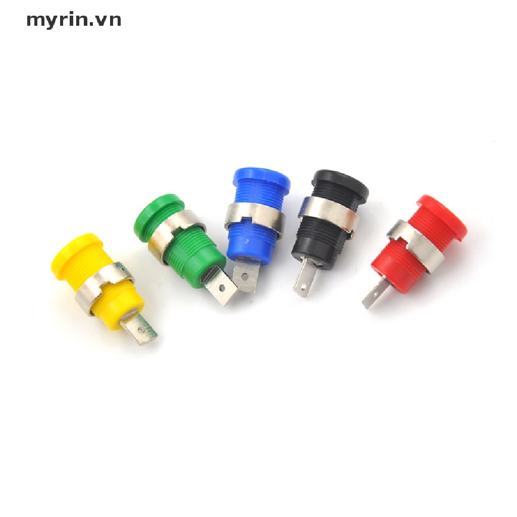 Set 5 Phích Cắm Bắp Chuối 4mm 5 Màu Chuyên Dụng
