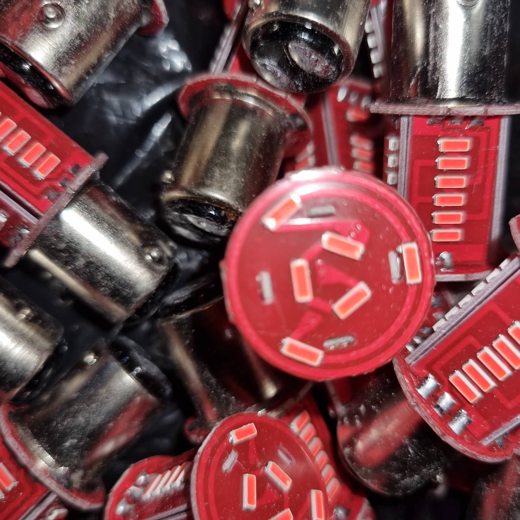 Led Audi Chớp f1 Bóng Hậu, Nháy Đỏ