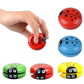 Dễ Thương Đồ Chơi Yoyo Hình Bọ Rùa Bằng Gỗ 5cm Cho Bé