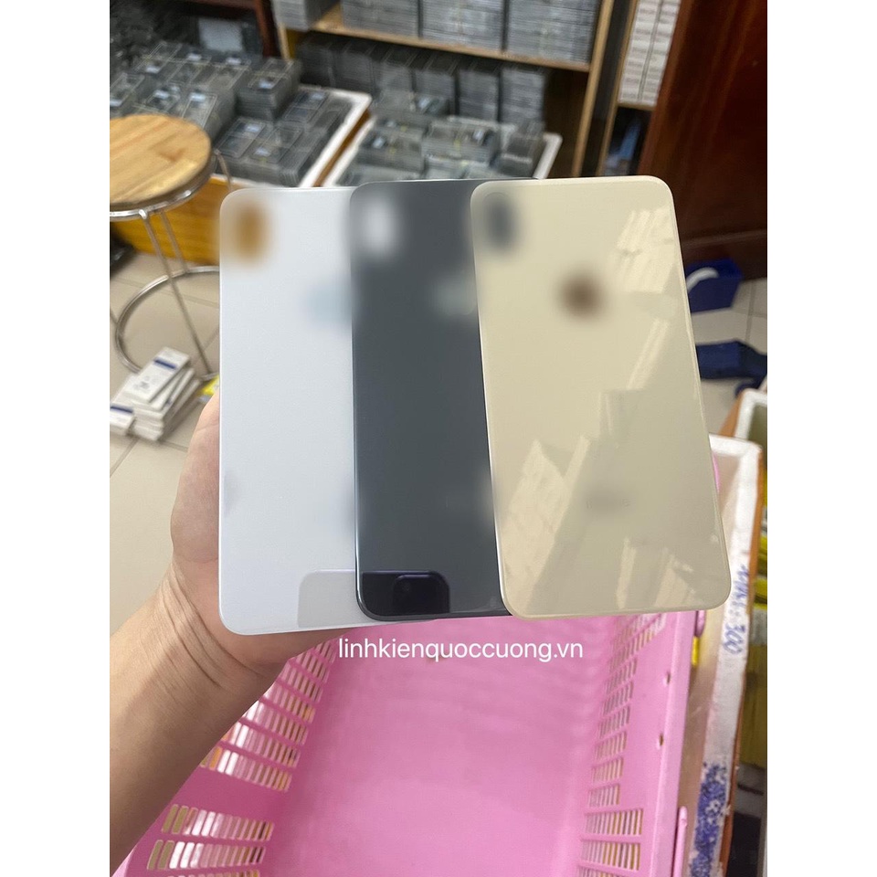 Lưng iPho X/ X-S/ X-S-M lỗ cam to - không cần mài viền cam khi thay lưng