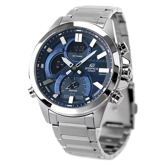 Đồng hồ nam dây kim loại Casio Edifice chính hãng Anh Khuê ECB-30D-2ADF (48mm)