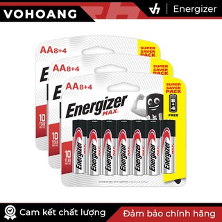 Pin AA Energizer Alkaline chống chảy E91 - 24 pin tặng kèm 12 pin free
