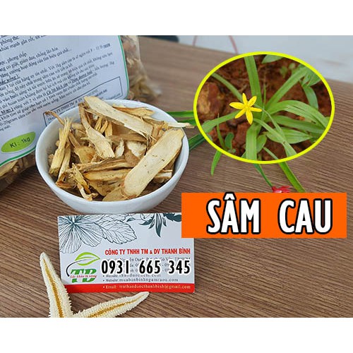 [Mã GRO2405 giảm 10% đơn 250K] Sâm Cau Khô 100Gr Cao Cấp 100% Nguyên Chất - Loại 1 sapa