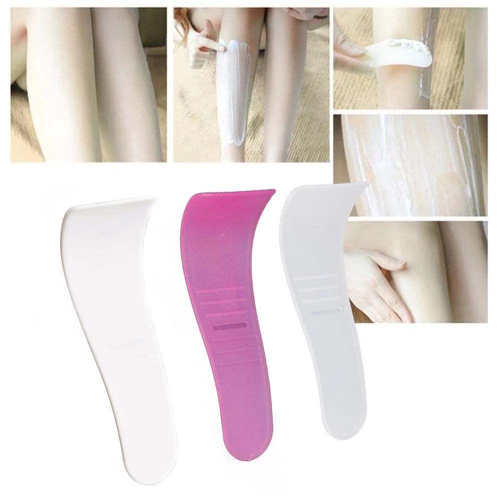 Muỗng Nhựa Múc Kem Tẩy Lông Tiện Dụng