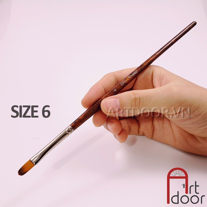 [ARTDOOR] Cọ vẽ HAND đầu Oval (ZBS3)