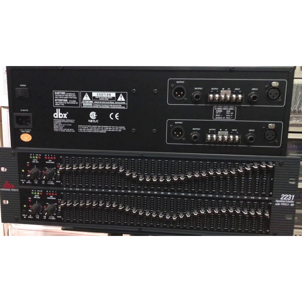 Bộ Lọc Tiếng Equalizer DBX 2231